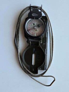 1986 U.S. Military Magnetic Compass Army Stocker Yale NSN 6605-01-196-6971